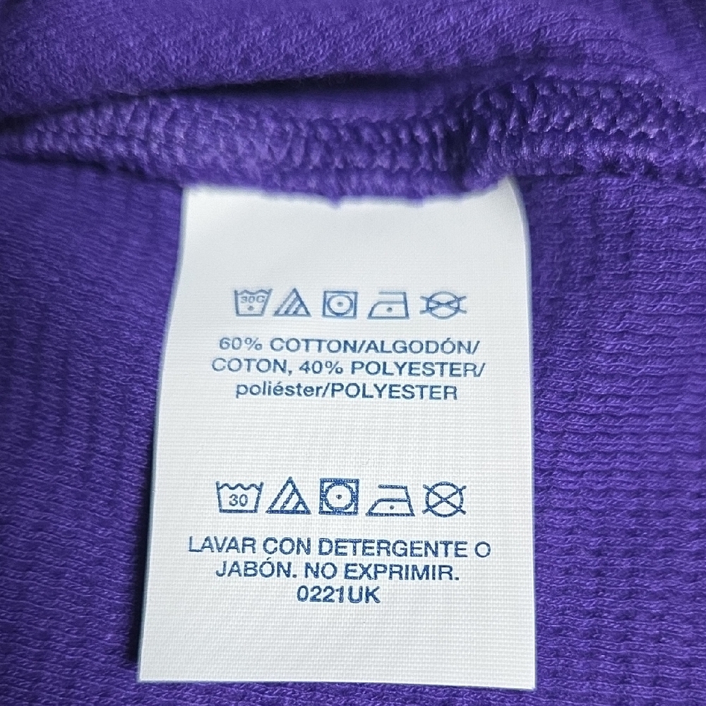 Polo by Ralph Lauren Vibrant Purple Long Sleeve Tee,sz L. - Picture 5 of 5